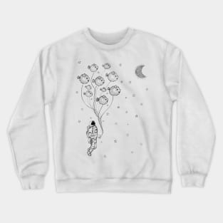 Space Walk Crewneck Sweatshirt